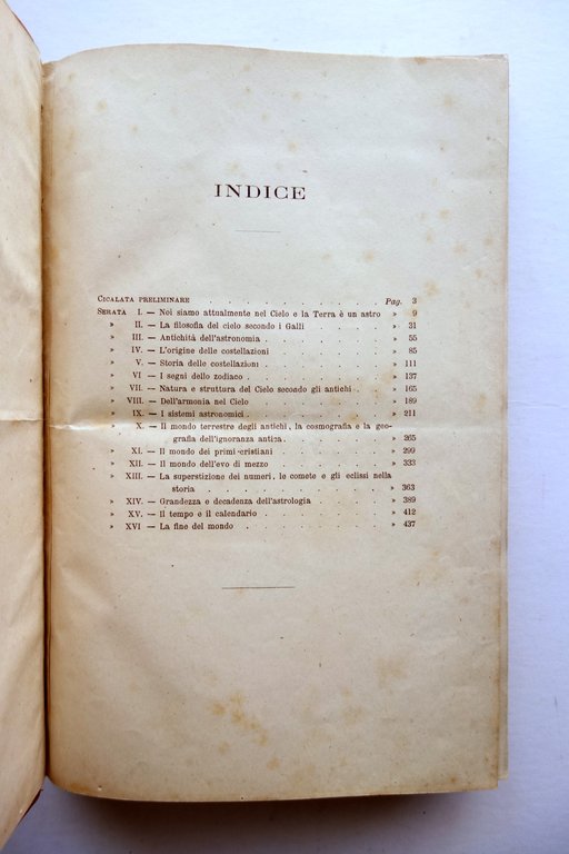 Storia del Cielo Camillo Flammarion Simonetti Milano 1874 Disegni di …