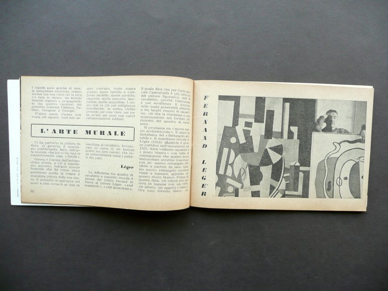 Storia dell'Astrattismo Fernando Porfiri Arte Murale Alfabeto Plastico Anni '50