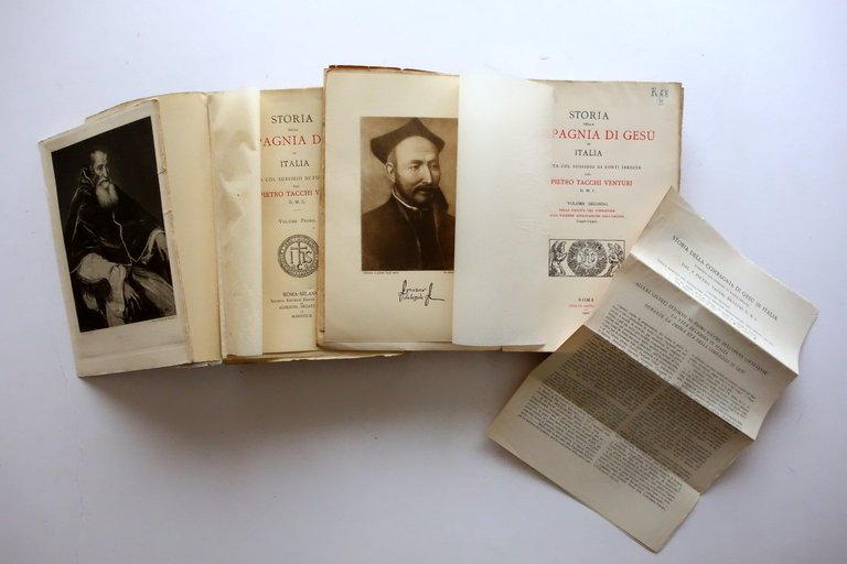 Storia della Compagnia di Ges˘ in Italia Tacchi Venturi 1910-1922 …