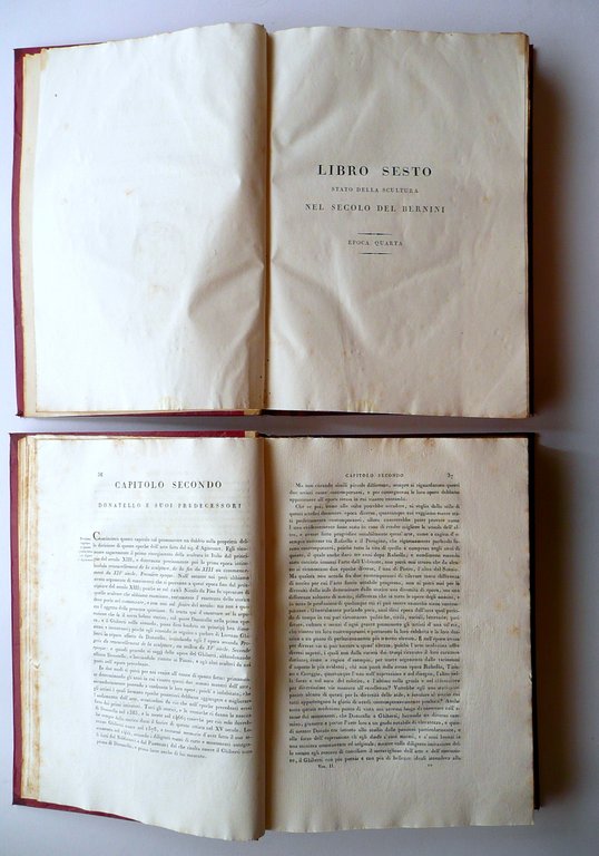 Storia della Scultura Sino al Sec. XIX Cicognara Picotti 1816-18 …