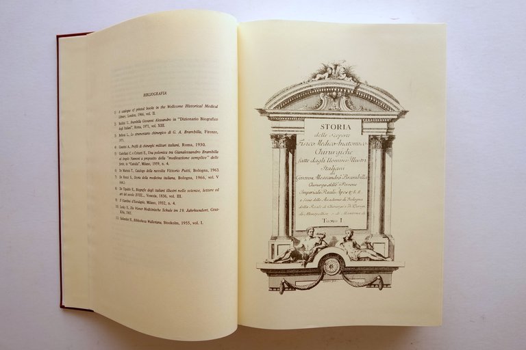 Storia delle Scoperte Fisico Medico Anatomico Chirurgiche Brambilla Forni 1977