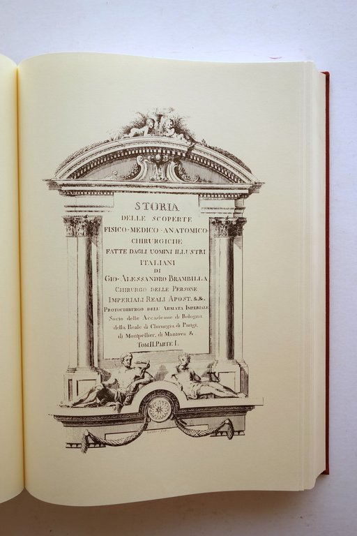 Storia delle Scoperte Fisico Medico Anatomico Chirurgiche Brambilla Forni 1977