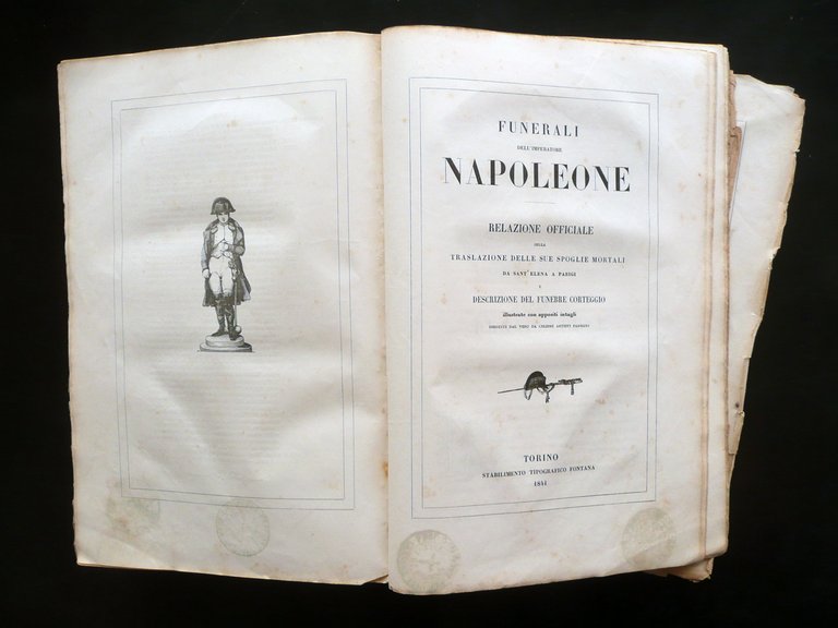 Storia di Napoleone Laurent de L'Ardeche Vernet Lissoni Fontana Torino …