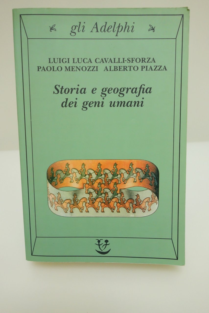 STORIA E GEOGRAFIA DEI GENI UMANI CAVALLI-SFORZA MENOZZI PIAZZA ADELPHI …