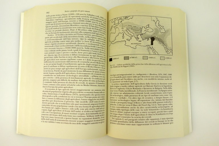 STORIA E GEOGRAFIA DEI GENI UMANI CAVALLI-SFORZA MENOZZI PIAZZA ADELPHI …