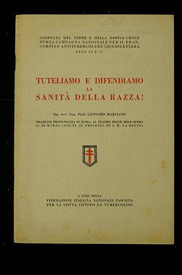 Storia Italia Novecento Sanit‡ Antitubercolare Propaganda | Immagine principale
