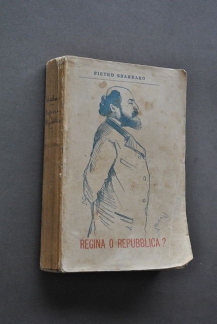 Storia Italiana Politica Regina Repubblica Sbarbaro Sommaruga Roma 1884 | Immagine principale