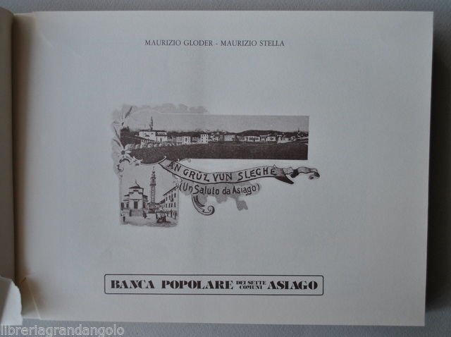 Storia Locale Veneto Vicenza Asiago Altipiano Sette Comuni Conco Gallio …