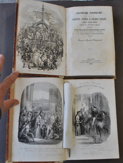 Storia Politica Croniche Storiche Villani Sartorio Moutier Dragomami Milano 1848 | Immagine principale