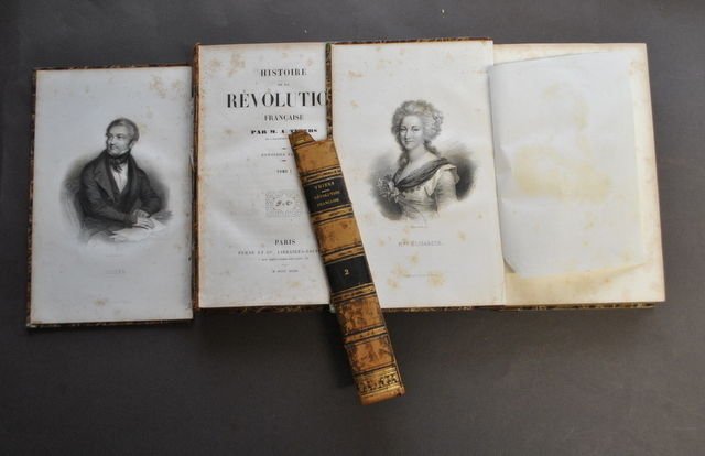 Storia Rivoluzione Francese Histoire Revolution Francaise Thiers Parigi 1863