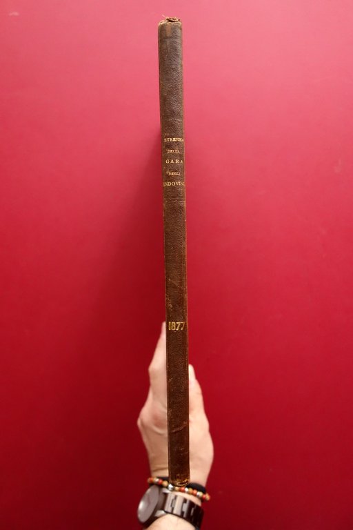 Strenna della Gara degli Indovini Anno Primo Tip. Speirani Torino …