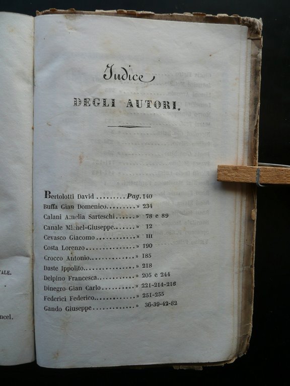 Strenna Genovese a Beneficio della Scuola Infantile di S.Sofia G.Cevasco …