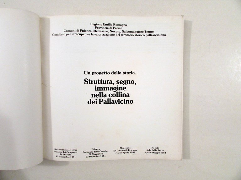 Struttura Segno Immagine nella Collina dei Pallavicino AA. VV. 1981-82 | Immagine Gallery 3