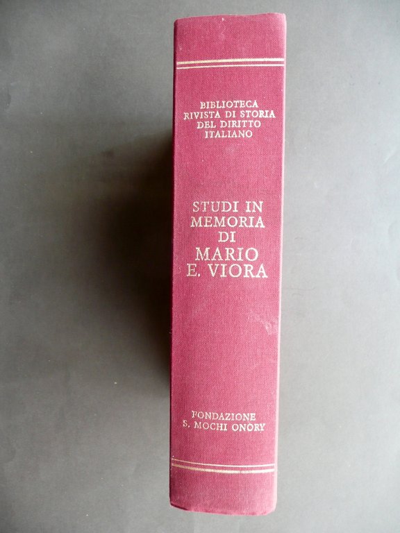 Studi in Memoria di Mario E. Viora Fondazione Sergio Mochi … | Immagine Gallery 2