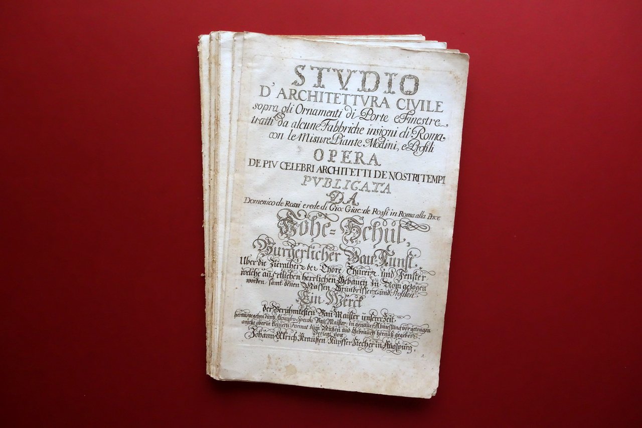 Studio d'Architettura Civile Fabbriche Insigni di Roma De Rossi U. …