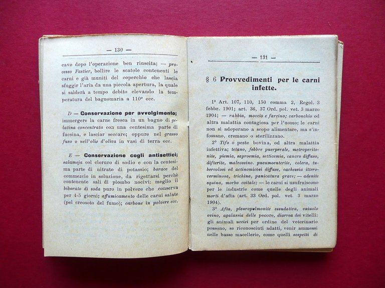 Succinto di Giurisprudenza Veterinaria Giuseppe Passet Michelerio Asti 1904-05