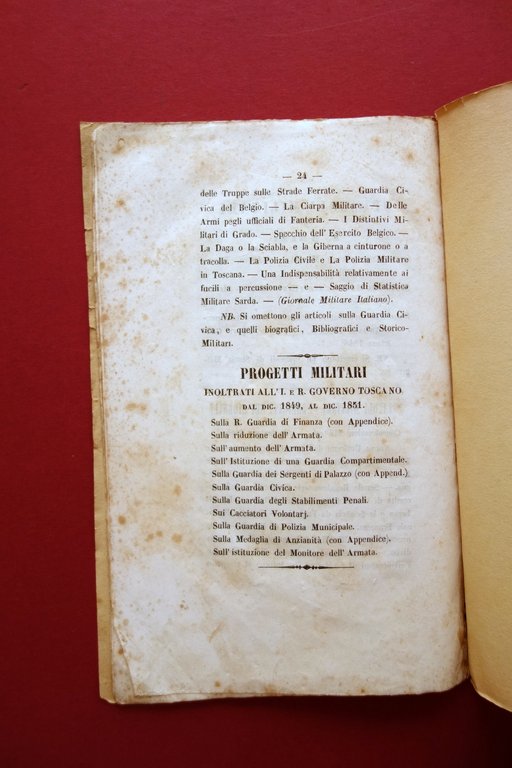 Sulla Composizione dell'Esercito Pontificio Crollalanza da Fermo Brizi Aretino