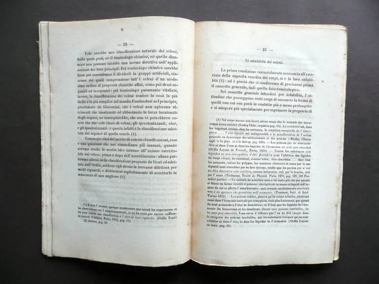 Sulla Virt˘ degli Antidoti Chimici Giovanni Battista Fasoli Naratovich 1861 … | Immagine Gallery 3