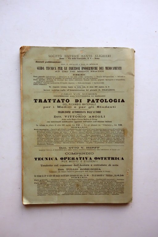 Sulle Neurosi dello Stomaco Virginio Pensuti Ed. Dante Alighieri Roma … | Immagine Gallery 2