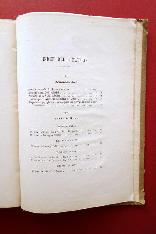Sulle Scoperte Archeologiche della Citt‡ e Provincia di Roma Regia …