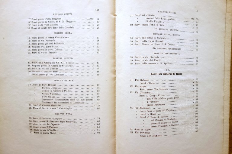 Sulle Scoperte Archeologiche della Citt‡ e Provincia di Roma Regia …