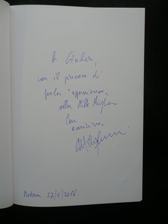 Sulle Strade della Mille Miglia 2014 Marchesini Dedica Autografa Attilio …