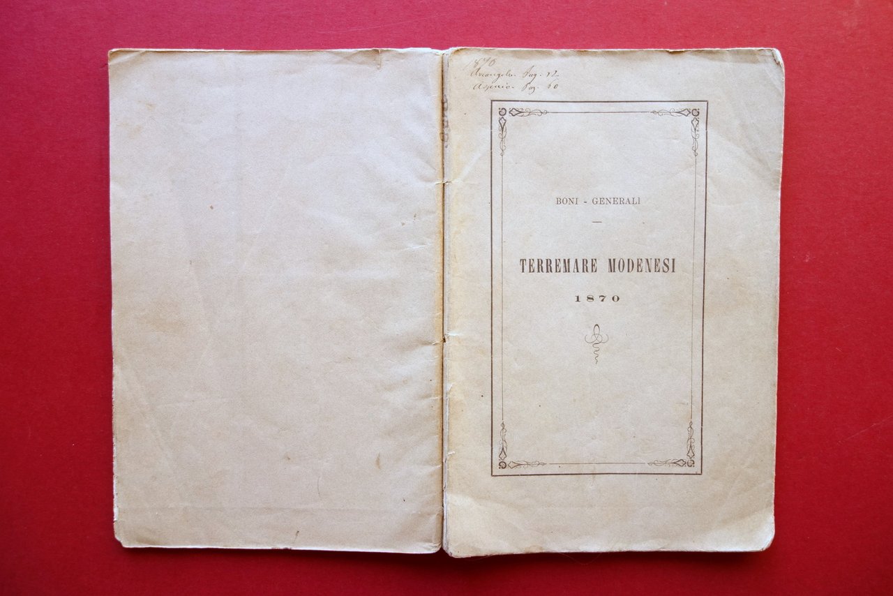 Sulle Terremare e Palafitte Modenesi C. Boni Avanzi Animali G. …