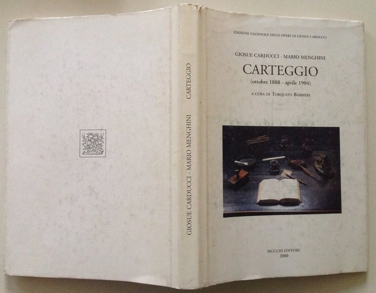 T. Barbieri Carducci Menghini Carteggio Ottobre 1888 Aprile 1904 Mucchi …