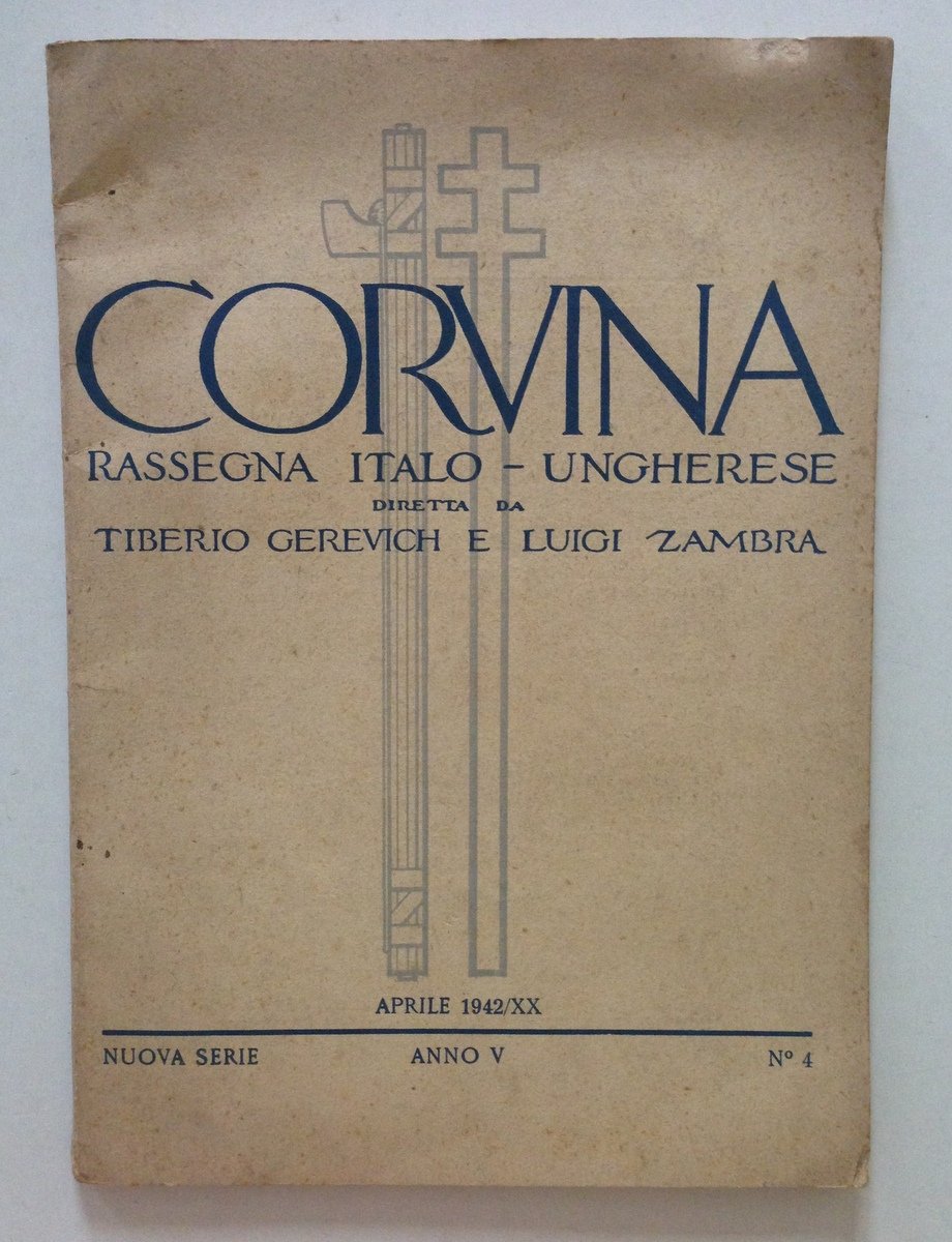 T. Gerevich L. Zambra Corvina Rassegna Italo Ungherese N. 4 … | Immagine principale