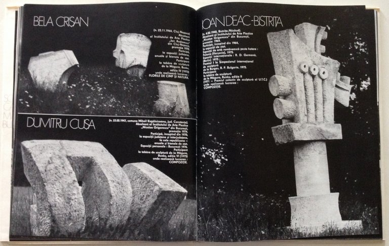 Tabara de Sculptura Sculpture Camp Magura Buzau Romania 1970 1975