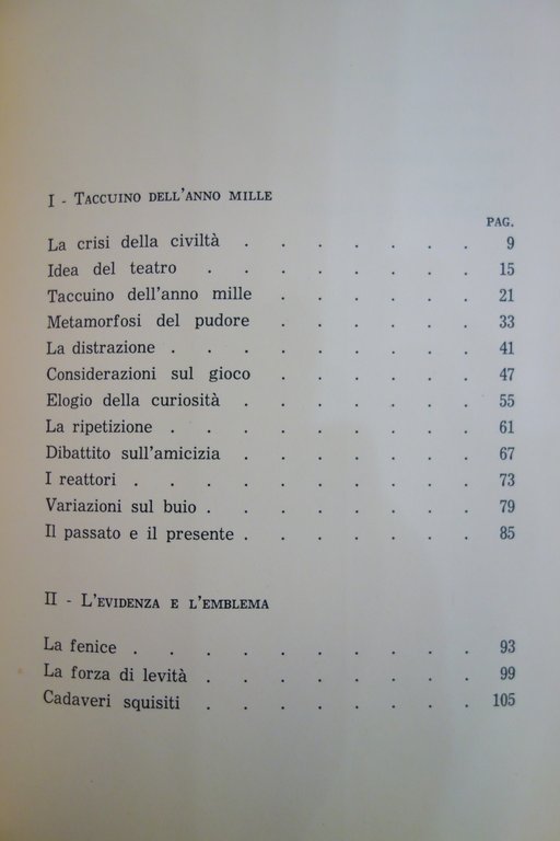 TACCUINO DELL'ANNO MILLE ORSINI SOCIETA' EDITRICE NAPOLETANA 1977