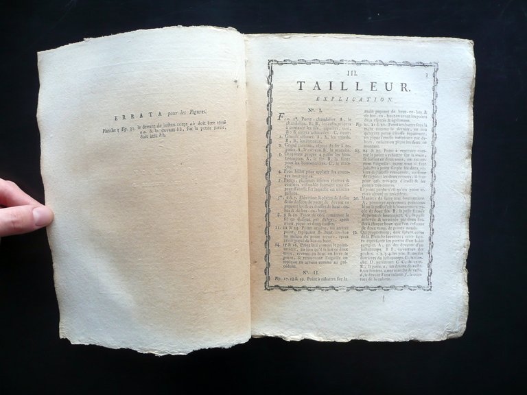 Tailleur Sarto Raccolta 3 Tavole Incise Enciclopedie De Felice Yverdon …