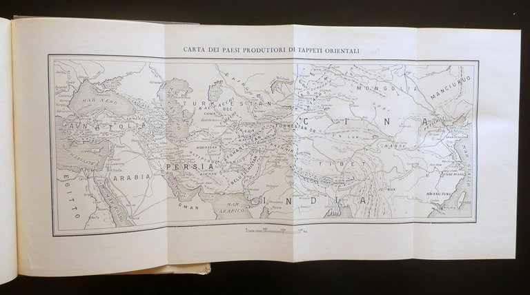 Tappeti Orientali Ferdinando Mazzini Editrice Tirrena Livorno 1954 8∞ Edizione