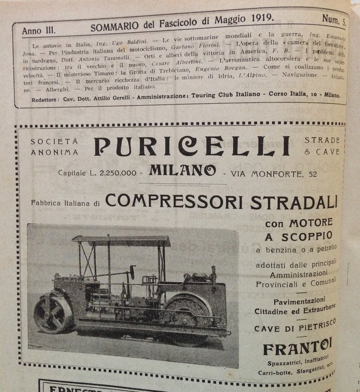 Taramelli L'Opera della Camera del Forestiere in Sardegna Vie d'Italia … | Immagine Gallery 3