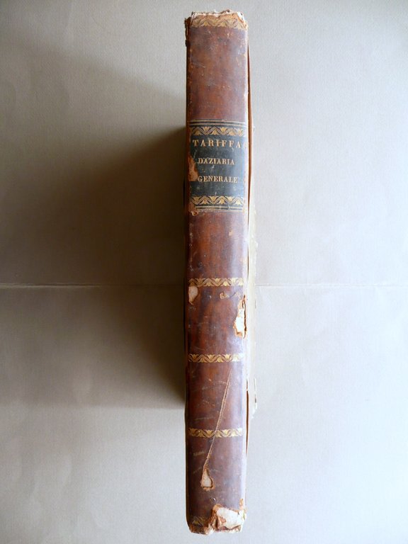 Tariffa Daziaria Generale Lega Austro Estense Parmigiana Regia Stamperia 1853-54 | Immagine Gallery 4