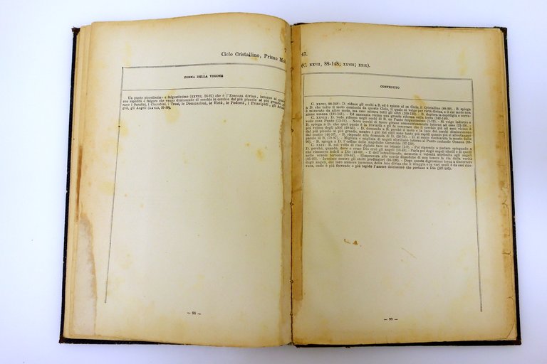 TAVOLE DANTESCHE AD USO DELLE SCUOLE SECONDARIE BARTOLI CASINI SANSONI …