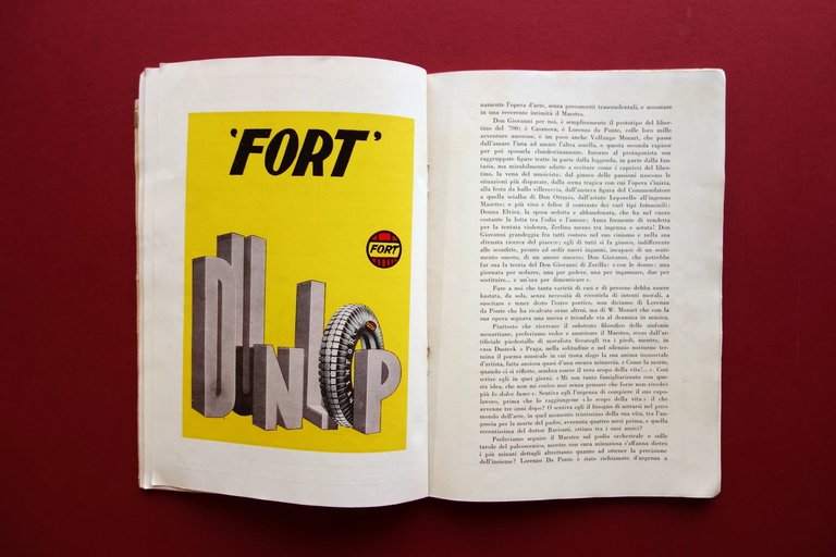 Teatro alla Scala Milano Programma 1929-30 Puccini Fanciulla del West …