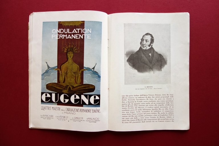 Teatro alla Scala Milano Programma 1929-30 Puccini Fanciulla del West …