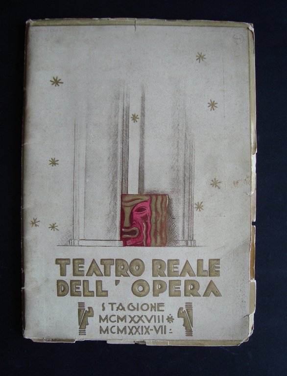 TEATRO REALE DELL'OPERA STAGIONE LIRICA 1928 29 RESPIGHI BELLINI WAGNER … | Immagine Gallery 1
