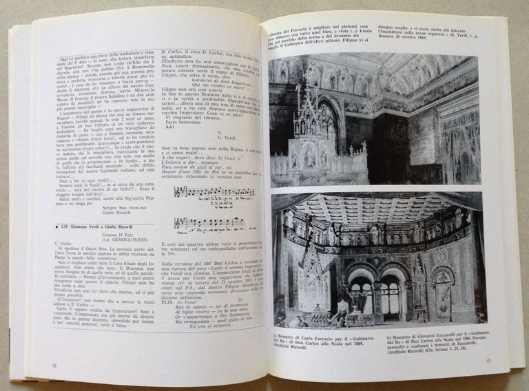 Teatro Scala Giuseppe Verdi Giulio Ricordi Corrispondenza Immagini 1881 1890