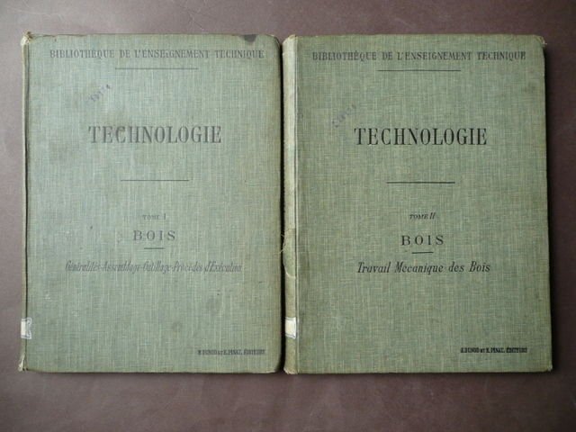 Technologie Bois Travail Mecanique Lavorazione Legno Falegnameria Lombard 1911