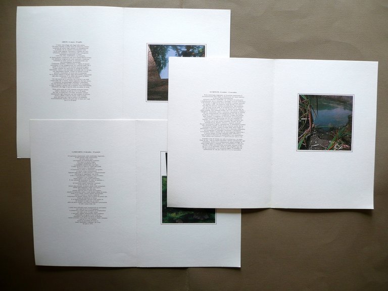 Teksid Advertising Torino Cartella Segni Zodiacali Zodiaco Omaggio Auguri 1978