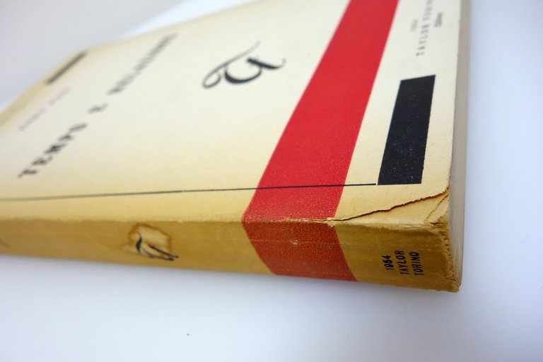 TEMPO E RELAZIONE PACI TAYLOR TORINO COLLEZIONE DI FILOSOFIA 1954