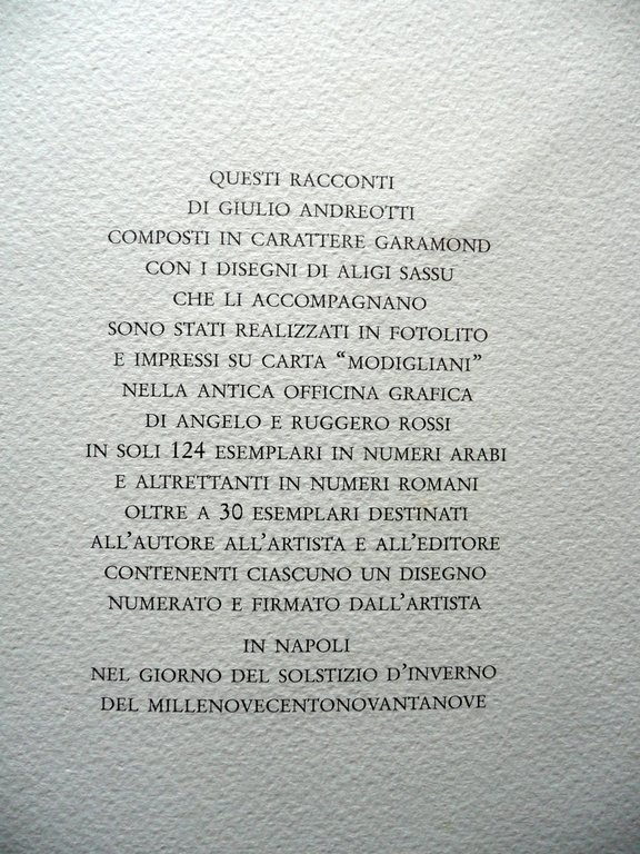 Teneteli Su e Altri Racconti Giulio Andreotti Tavola Aligi Sassu … | Immagine Gallery 5