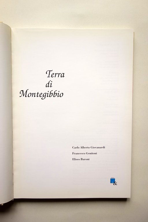 Terra di Montegibbio Giovanardi Genitori Baroni BV& 1997 Modena Ottimo