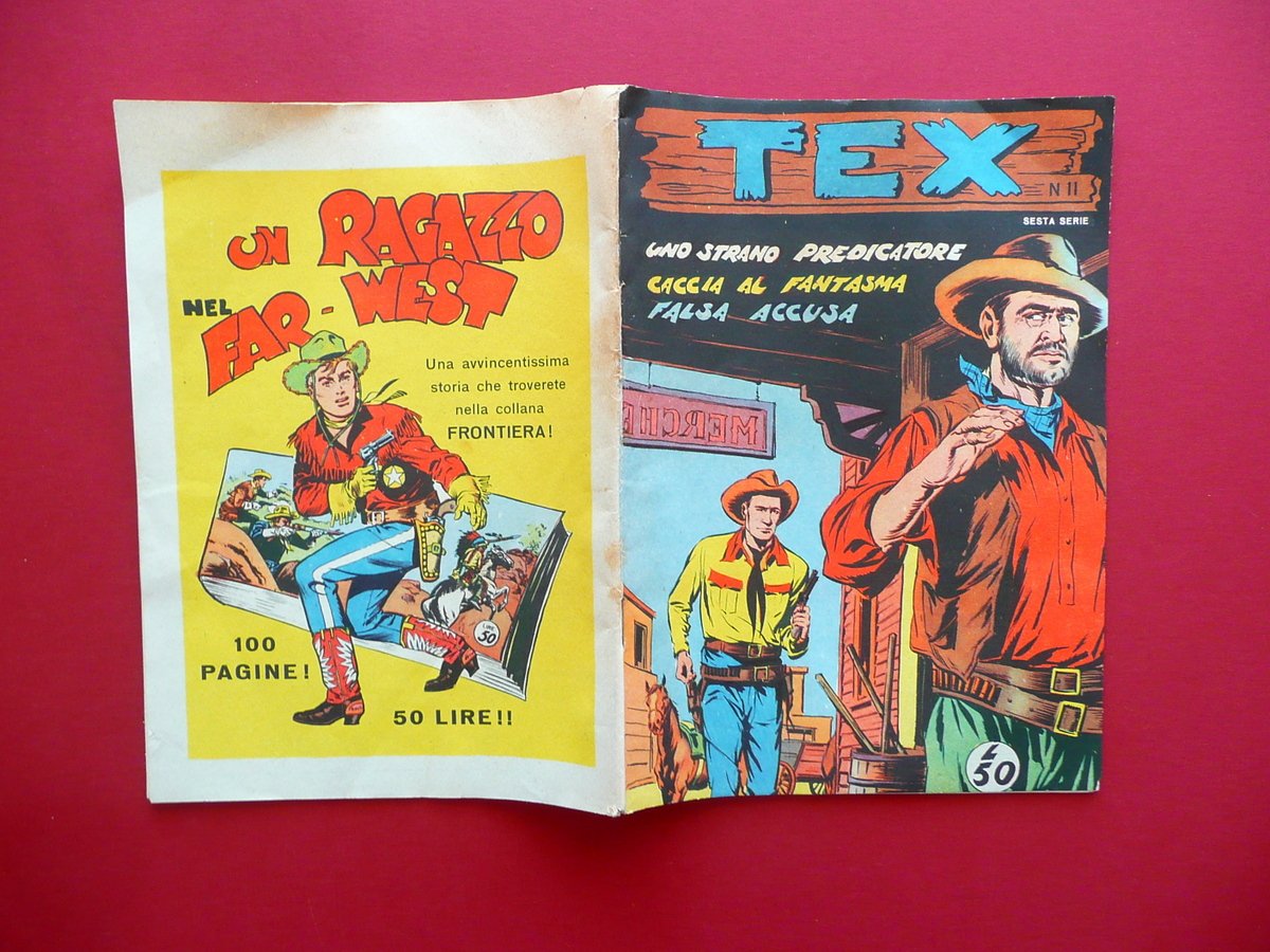 Tex Uno Strano Predicatore Caccia al Fantasma Falsa Accusa 6∞ …