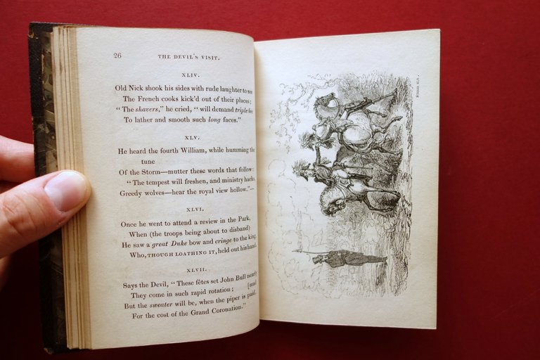 The Devil's Visit a Poem Illustrazioni Robert Cruikshank London 1830 …