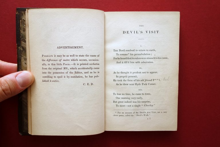 The Devil's Visit a Poem Illustrazioni Robert Cruikshank London 1830 …