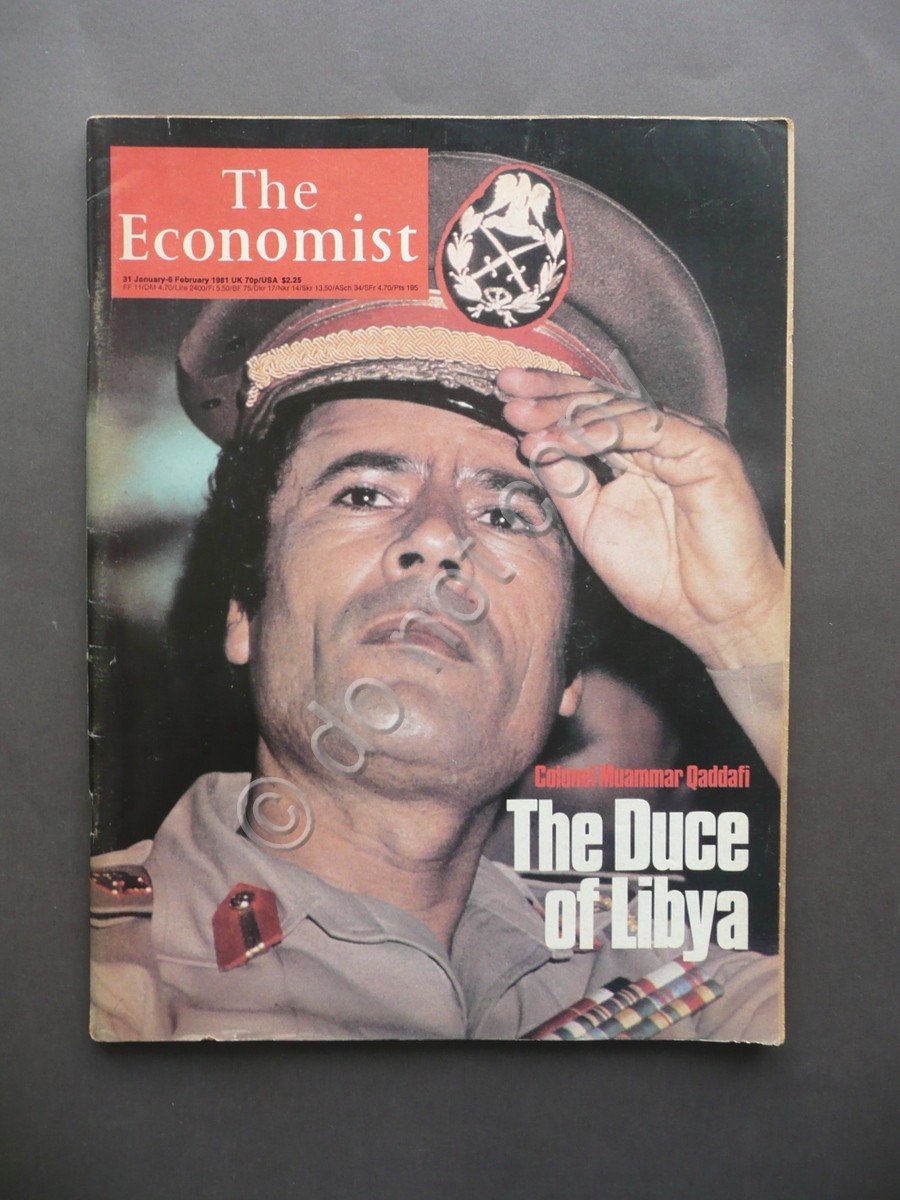 The Economist 31 Gennaio - 6 Febbraio 1981 Muammar Gheddafi …