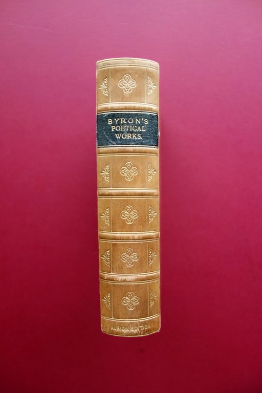 The Poetical Works of Lord Byron Warne Albion 1906 Legatura …